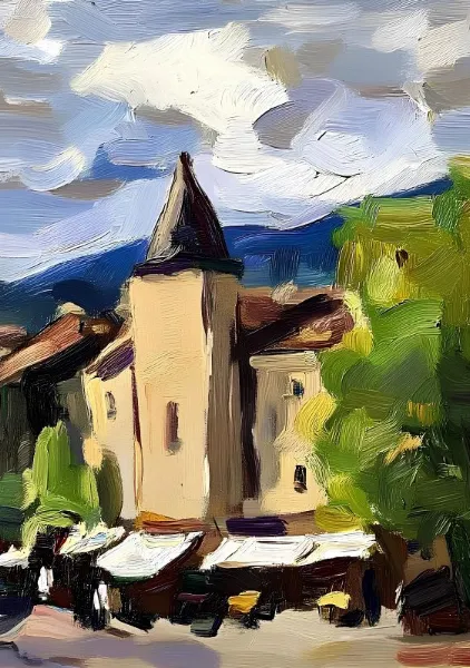 Town Square - Elena Avanesova