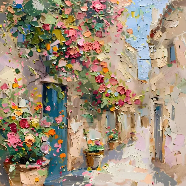 Street of Flowers - Elena Avanesova