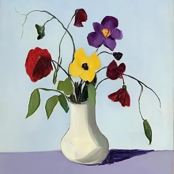 Flowers In A Vase (6) - Elena Avanesova