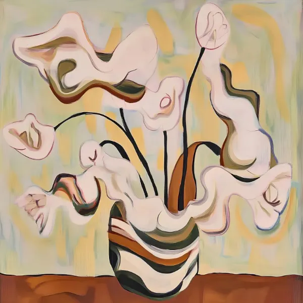 Flowers In A Vase (5) - Elena Avanesova
