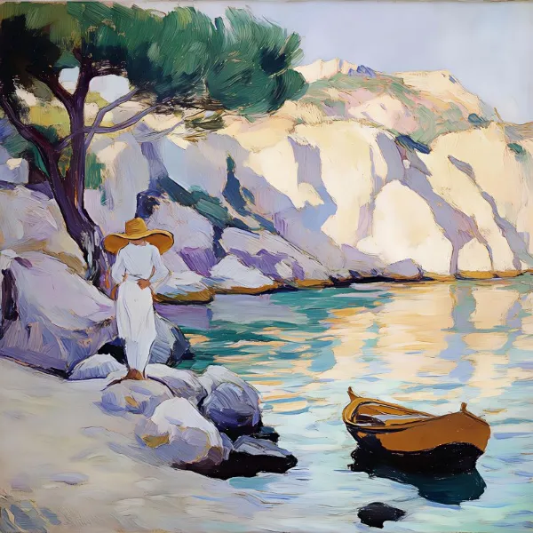 Woman By the Sea (2) - Elena Avanesova