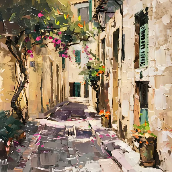 Alleyway Mallorca - Elena Avanesova