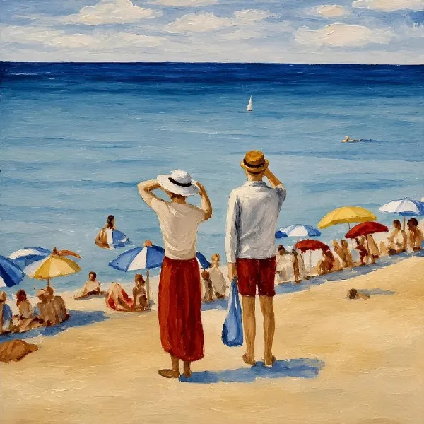 A Day by the Sea - Elena Avanesova