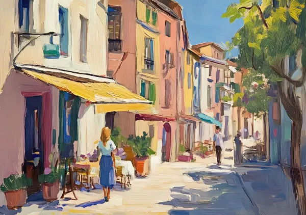 Street In Mallorca - Elena Avanesova