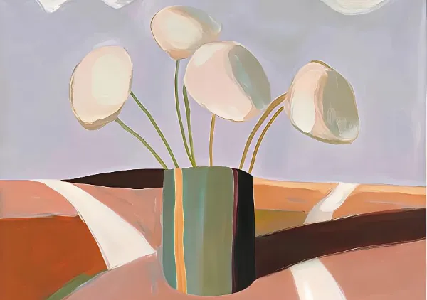 Flowers In A Vase - Elena Avanesova