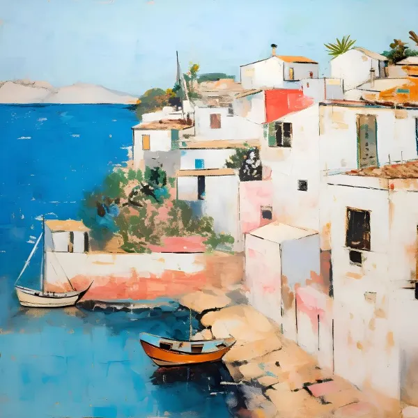 Town By The Sea - Elena Avanesova