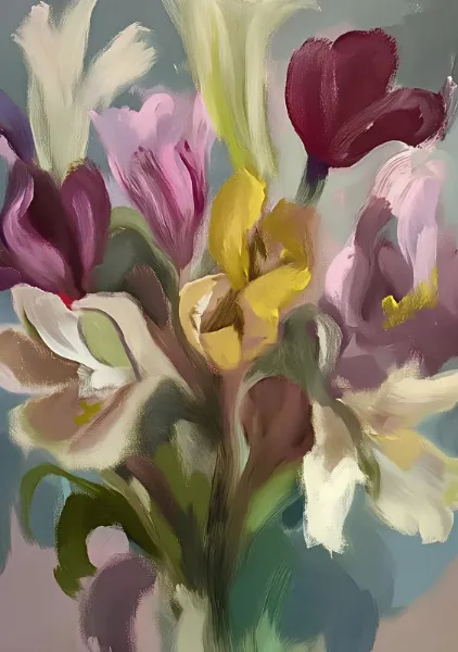 Flowers In A Vase (3) - Elena Avanesova
