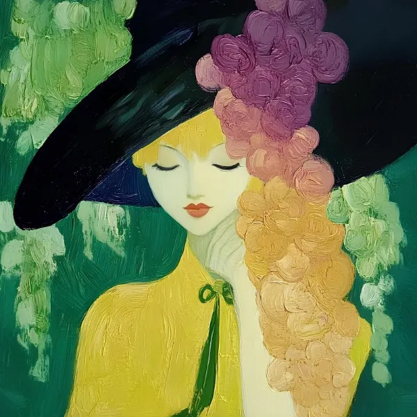 Woman In A Hat - Elena Avanesova