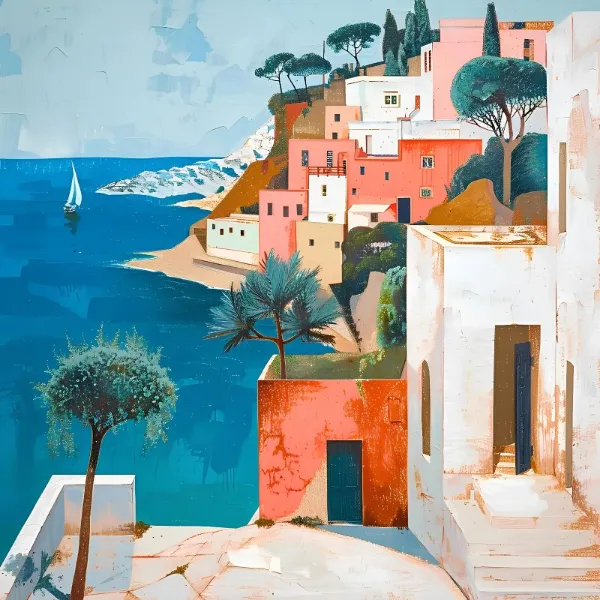 Mediterranean Village - Elena Avanesova