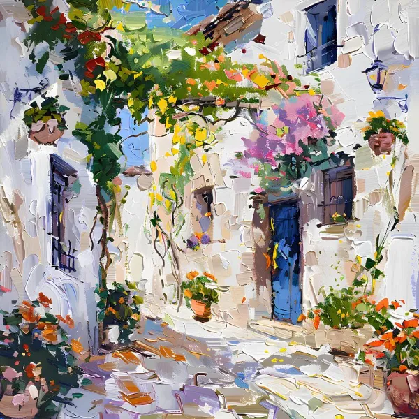 Street of Flowers (2) - Elena Avanesova