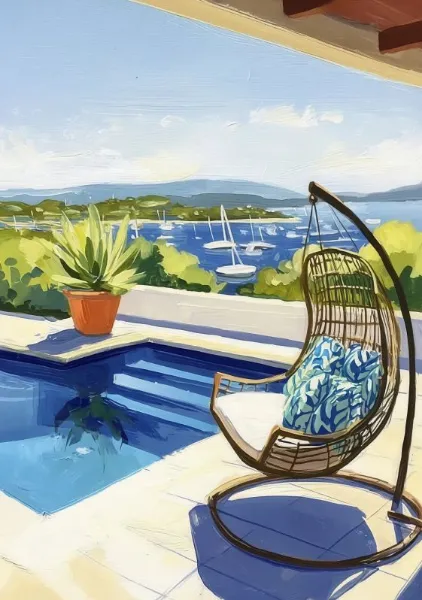 luxurious view from a terrace - Elena Avanesova