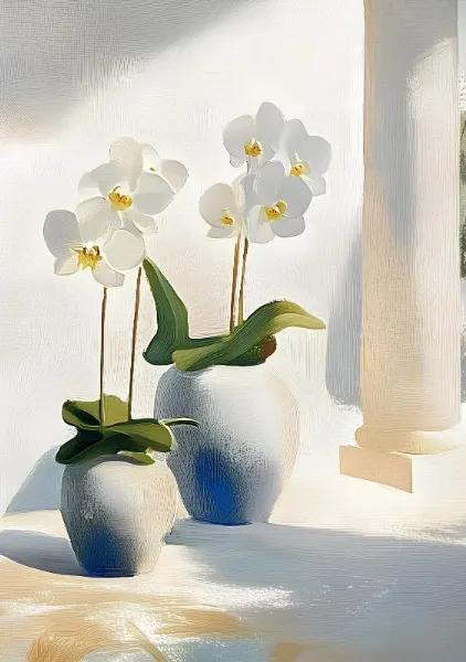 White Orchids - Elena Avanesova