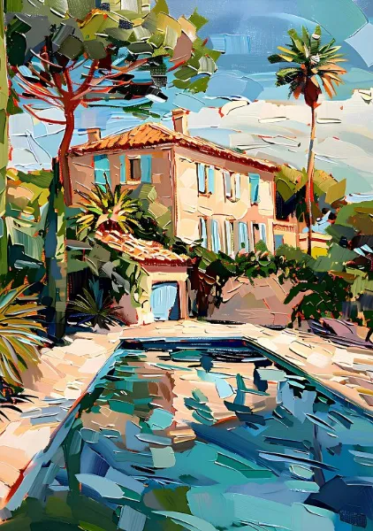 House By The Pool (3) - Elena Avanesova