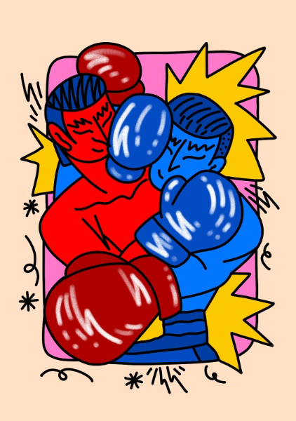 Muay Thai Clinch - Alexandra Ramirez
