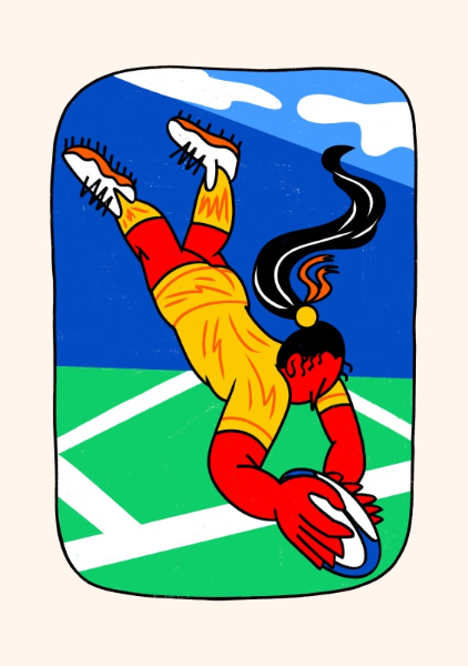 Rugby Girl - Alexandra Ramirez