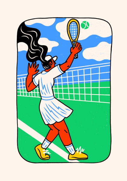 Tennis Girl - Alexandra Ramirez