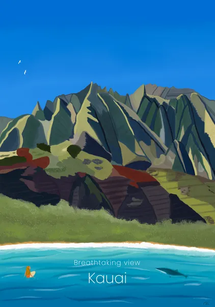 Na Pali coast - Hirai Ai