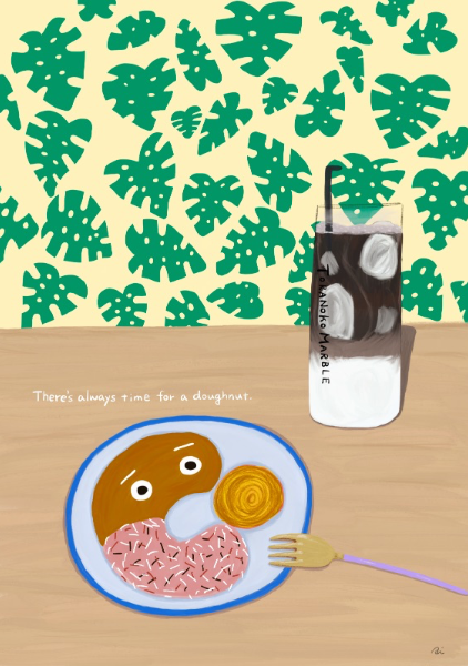 Time for a doughnut - Hirai Ai