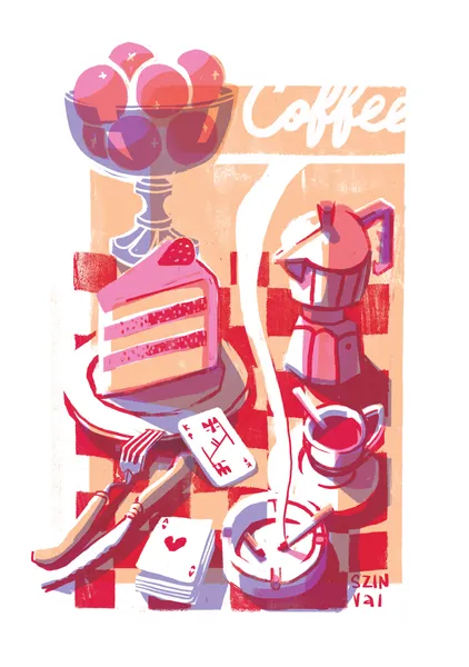 Coffee and cake and cigarettes - Daniel Szinvai