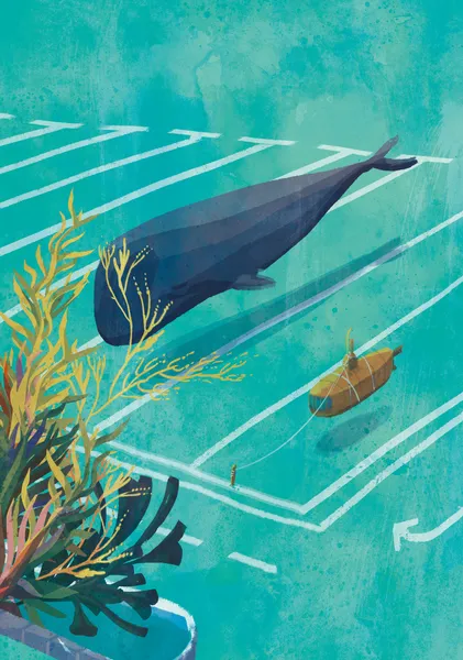Whale in the parking lot - Daniel Szinvai