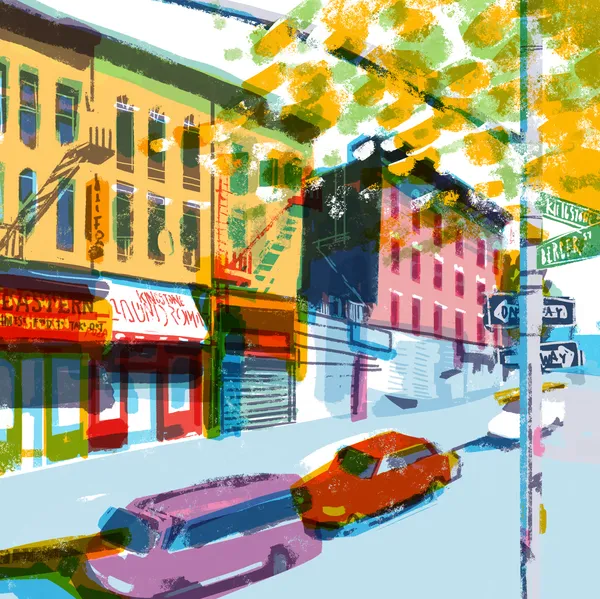 Street in New York III. - Daniel Szinvai
