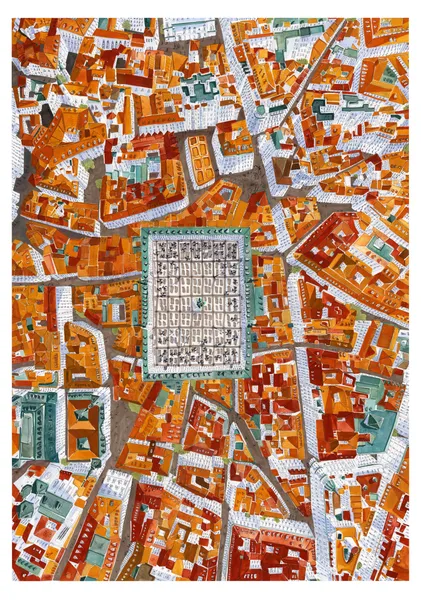 Map of Madrid - Marta Bazan