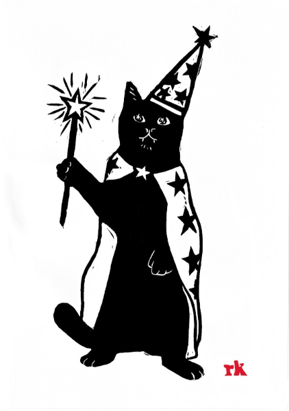 Meowlin - Rose King Design