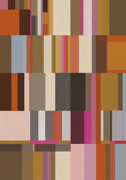 Abstract Color Block Geometric Patchwork - DOXOLOGY