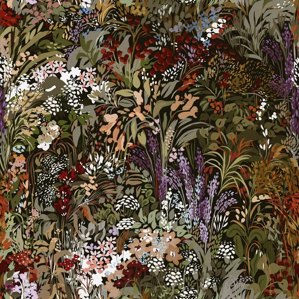Enchanted Forest Dense Floral Artwork - DOXOLOGY