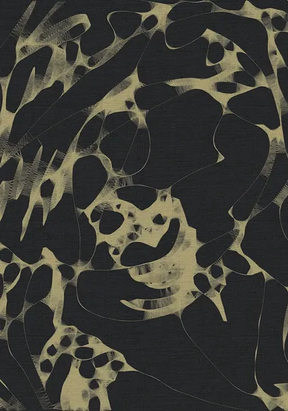 Abstract Gold Vein Cellular Net Pattern - DOXOLOGY
