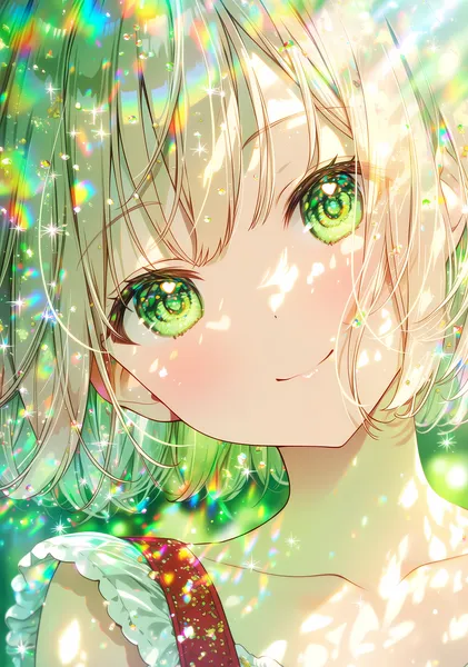 Emerald Maiden #13 -瞳に宿るハート- - clara_彩光の礼拝堂_祈りの聖女たち