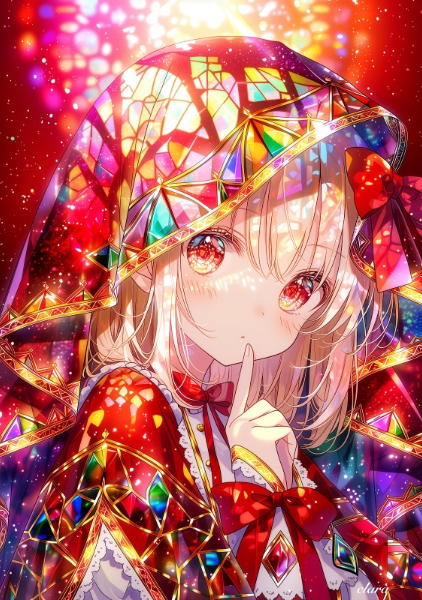Crimson Maiden #03 -静かな約束- - clara_彩光の礼拝堂_祈りの聖女たち