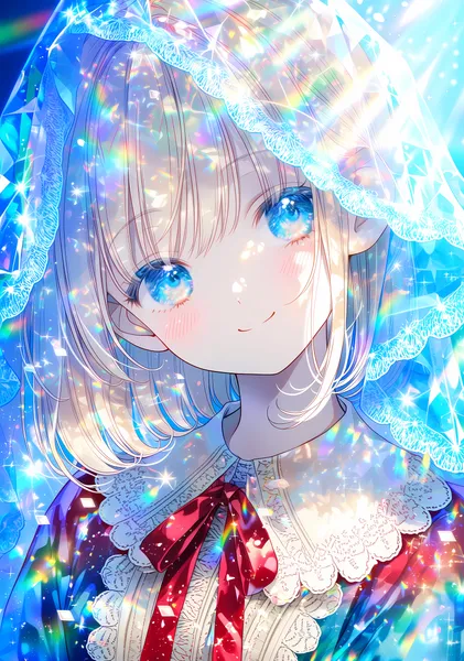 Azure Maiden #35 -まっすぐな視線- - clara_彩光の礼拝堂_祈りの聖女たち