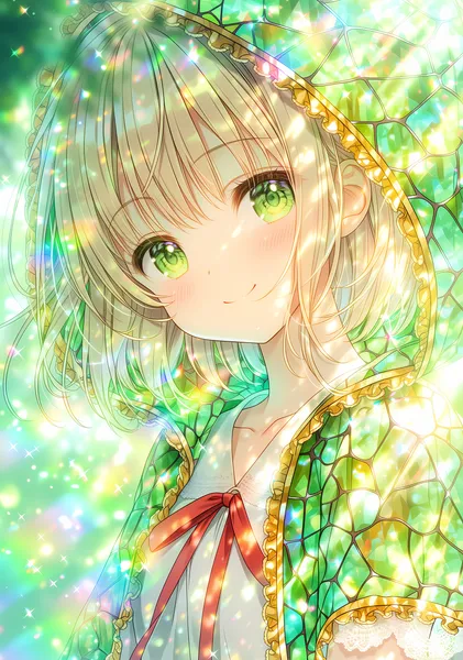 Emerald Maiden #07 -そよ風の横顔- - clara_彩光の礼拝堂_祈りの聖女たち