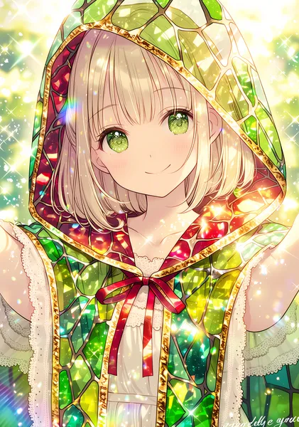 Emerald Maiden #21 -迎え入れる腕- - clara_彩光の礼拝堂_祈りの聖女たち