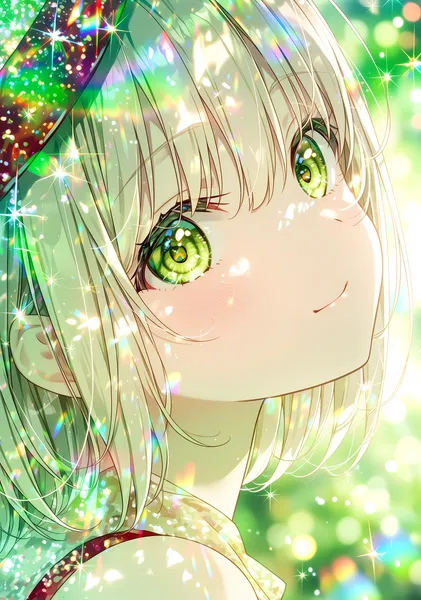 Emerald Maiden #09 -見上げる瞳- - clara_彩光の礼拝堂_祈りの聖女たち
