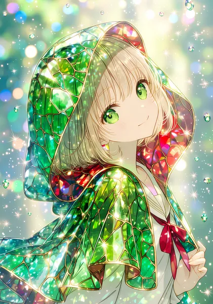 Emerald Maiden #11 -光の雫- - clara_彩光の礼拝堂_祈りの聖女たち