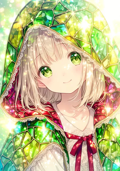 Emerald Maiden #20 -覗く瞳- - clara_彩光の礼拝堂_祈りの聖女たち