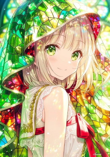 Emerald Maiden #03 -陽だまりの微笑み- - clara_彩光の礼拝堂_祈りの聖女たち