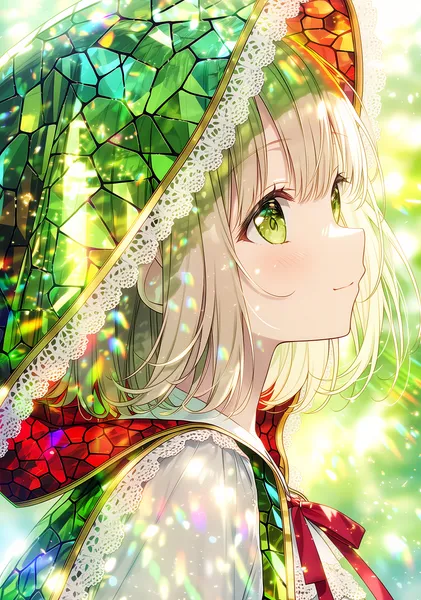 Emerald Maiden #08 -煌めく横顔- - clara_彩光の礼拝堂_祈りの聖女たち
