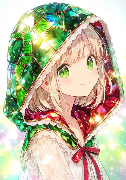 Emerald Maiden #10 -やわらかな微笑み- - clara_彩光の礼拝堂_祈りの聖女たち