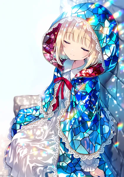 Azure Maiden #10 -静かなまどろみ- - clara_彩光の礼拝堂_祈りの聖女たち