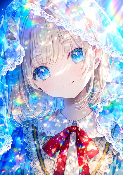 Azure Maiden #36 -逢えた瞳- - clara_彩光の礼拝堂_祈りの聖女たち