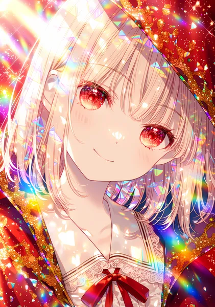 Crimson Maiden #07 -紅の煌めき- - clara_彩光の礼拝堂_祈りの聖女たち