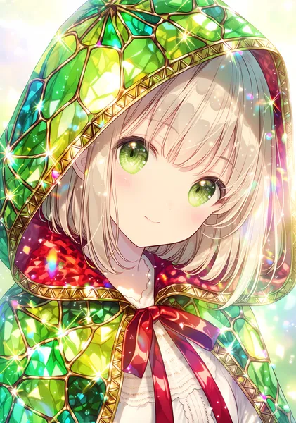 Emerald Maiden #15 -波打つ髪とまっすぐな瞳- - clara_彩光の礼拝堂_祈りの聖女たち