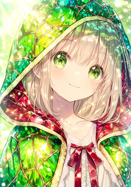 Emerald Maiden #16 -そのままの微笑み- - clara_彩光の礼拝堂_祈りの聖女たち