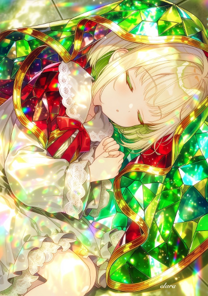 Emerald Maiden #02 -穏やかな眠り- - clara_彩光の礼拝堂_祈りの聖女たち