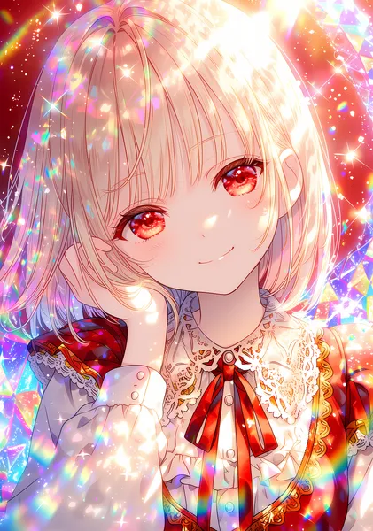 Crimson Maiden #06 -指先のささやき- - clara_彩光の礼拝堂_祈りの聖女たち