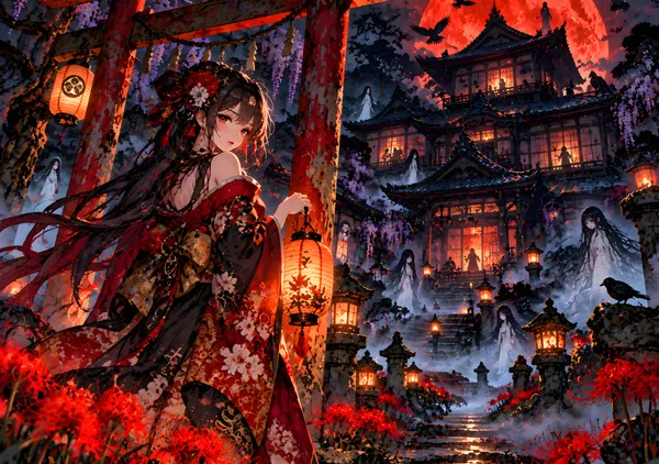Haunted House of the Crimson Moon - konkapo00