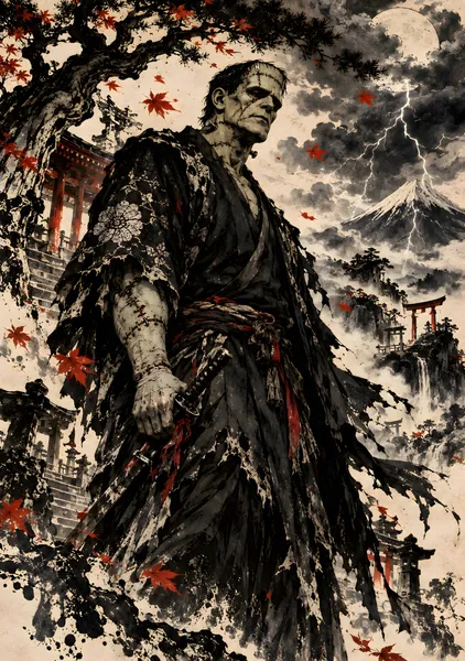 Frankenstein's Monster: Storm-Born Ronin - konkapo00